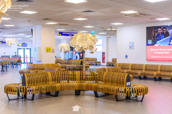 Designul biofilic în spațiile publice | Amenajarea Aeroportului Internațional Avram Iancu Cluj-Napoca