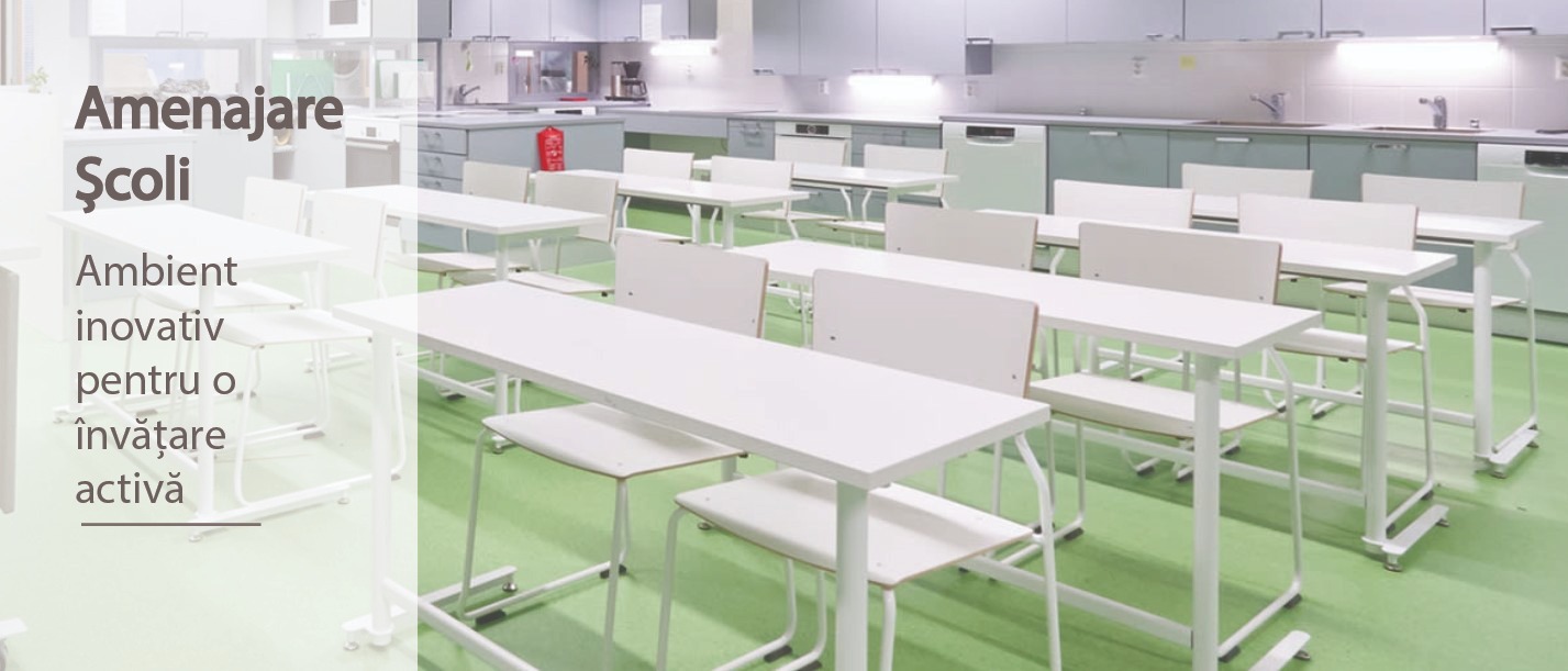 Amenajare spații școlare – mobilier pentru școală