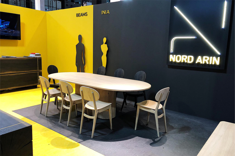 Stand expozițional Milano Nordarin, 2019 